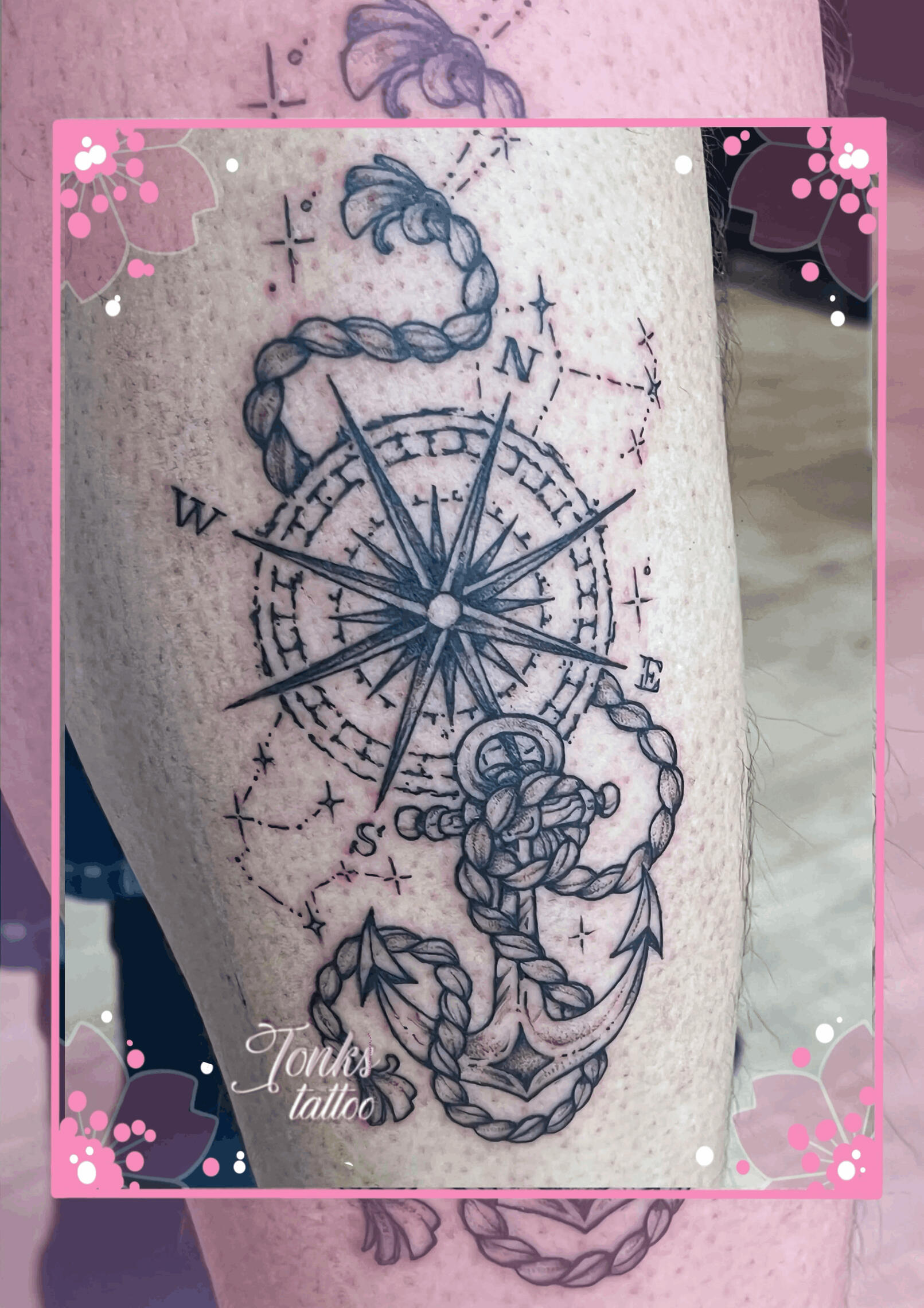 Tattoo marin fine line